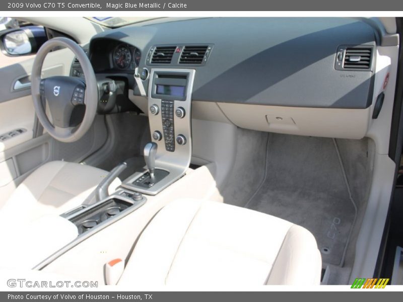 Magic Blue Metallic / Calcite 2009 Volvo C70 T5 Convertible