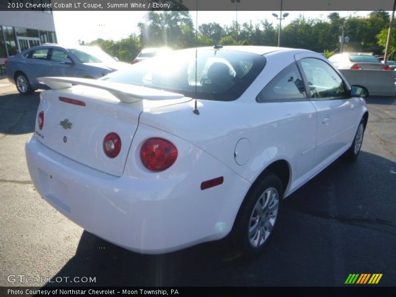 Summit White / Ebony 2010 Chevrolet Cobalt LT Coupe
