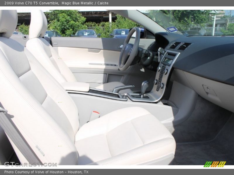 Magic Blue Metallic / Calcite 2009 Volvo C70 T5 Convertible