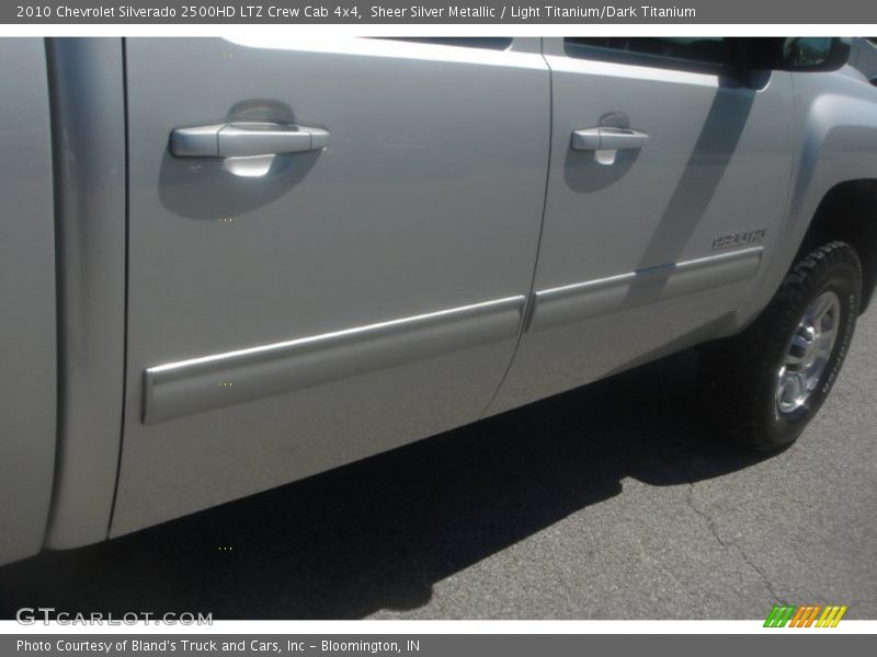 Sheer Silver Metallic / Light Titanium/Dark Titanium 2010 Chevrolet Silverado 2500HD LTZ Crew Cab 4x4