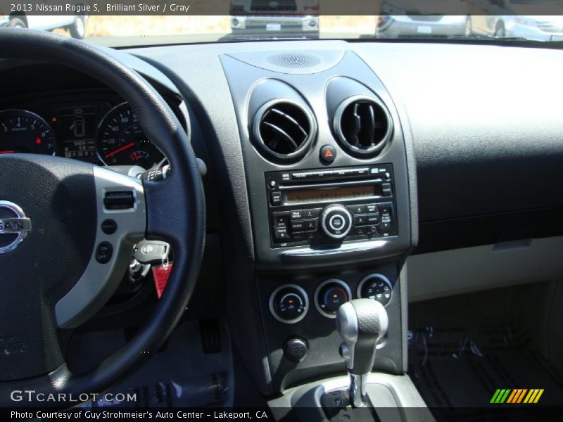 Brilliant Silver / Gray 2013 Nissan Rogue S