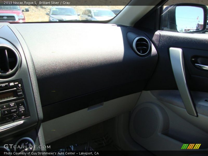 Brilliant Silver / Gray 2013 Nissan Rogue S