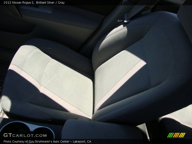 Brilliant Silver / Gray 2013 Nissan Rogue S
