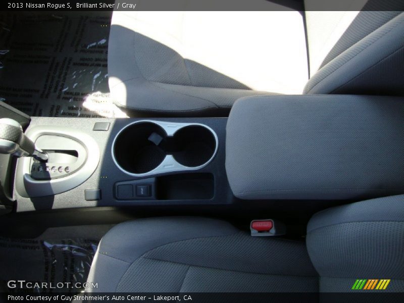 Brilliant Silver / Gray 2013 Nissan Rogue S