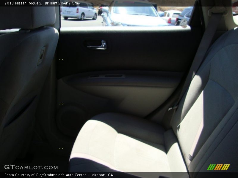 Brilliant Silver / Gray 2013 Nissan Rogue S