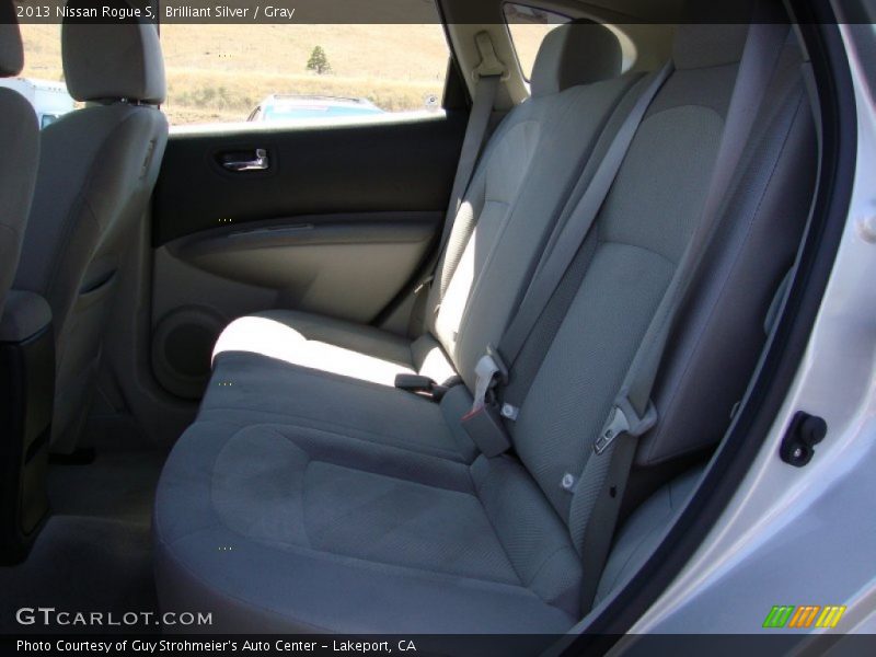 Brilliant Silver / Gray 2013 Nissan Rogue S