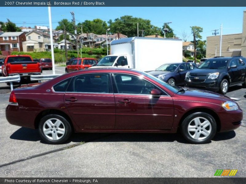  2007 Impala LS Bordeaux Red