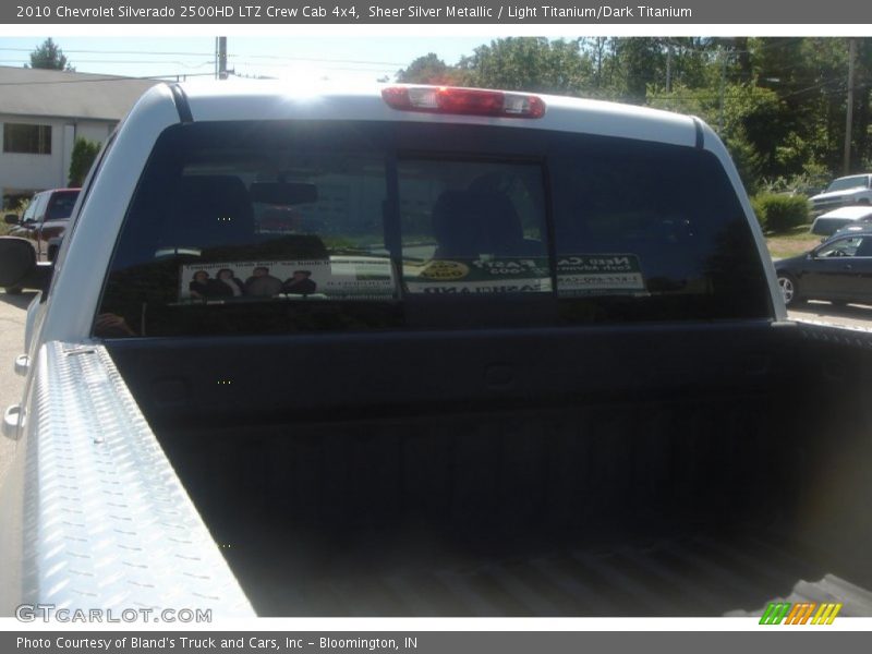 Sheer Silver Metallic / Light Titanium/Dark Titanium 2010 Chevrolet Silverado 2500HD LTZ Crew Cab 4x4