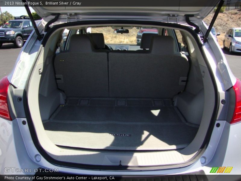 Brilliant Silver / Gray 2013 Nissan Rogue S