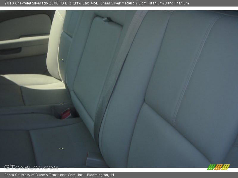 Sheer Silver Metallic / Light Titanium/Dark Titanium 2010 Chevrolet Silverado 2500HD LTZ Crew Cab 4x4