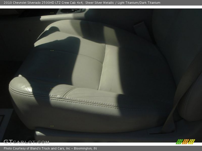 Sheer Silver Metallic / Light Titanium/Dark Titanium 2010 Chevrolet Silverado 2500HD LTZ Crew Cab 4x4