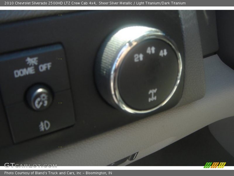 Sheer Silver Metallic / Light Titanium/Dark Titanium 2010 Chevrolet Silverado 2500HD LTZ Crew Cab 4x4
