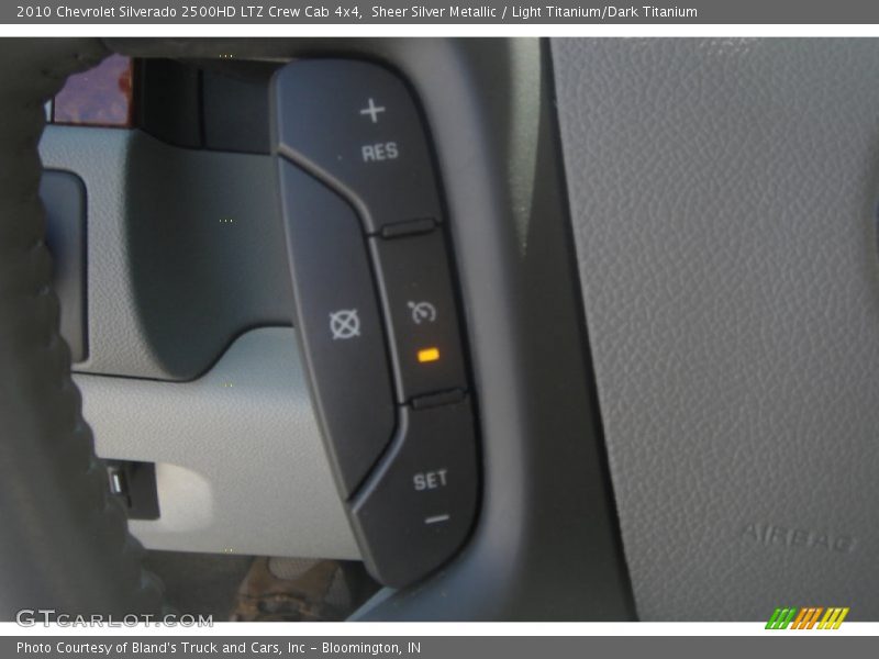 Sheer Silver Metallic / Light Titanium/Dark Titanium 2010 Chevrolet Silverado 2500HD LTZ Crew Cab 4x4