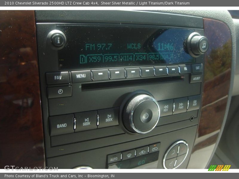 Sheer Silver Metallic / Light Titanium/Dark Titanium 2010 Chevrolet Silverado 2500HD LTZ Crew Cab 4x4