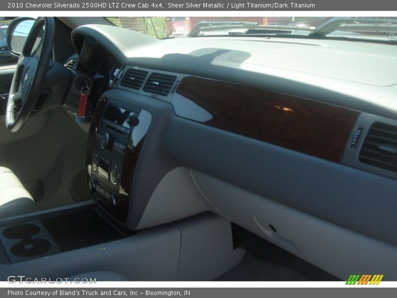 Sheer Silver Metallic / Light Titanium/Dark Titanium 2010 Chevrolet Silverado 2500HD LTZ Crew Cab 4x4