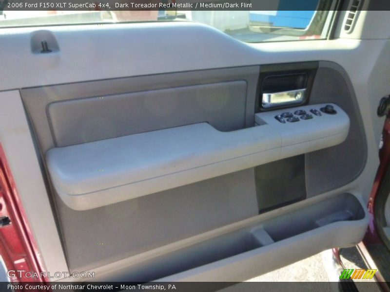 Dark Toreador Red Metallic / Medium/Dark Flint 2006 Ford F150 XLT SuperCab 4x4
