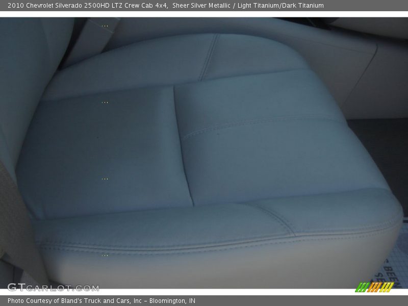 Sheer Silver Metallic / Light Titanium/Dark Titanium 2010 Chevrolet Silverado 2500HD LTZ Crew Cab 4x4