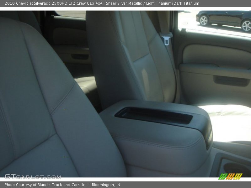 Sheer Silver Metallic / Light Titanium/Dark Titanium 2010 Chevrolet Silverado 2500HD LTZ Crew Cab 4x4