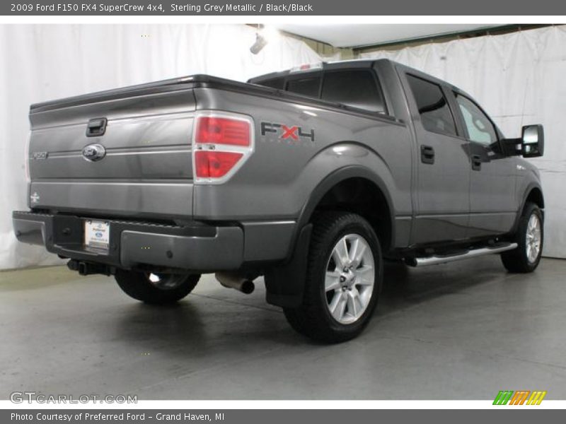 Sterling Grey Metallic / Black/Black 2009 Ford F150 FX4 SuperCrew 4x4