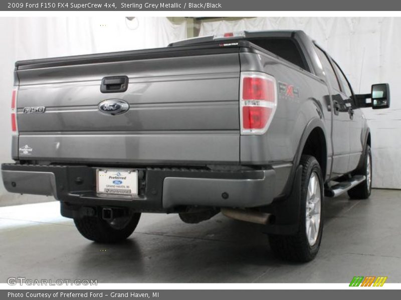 Sterling Grey Metallic / Black/Black 2009 Ford F150 FX4 SuperCrew 4x4