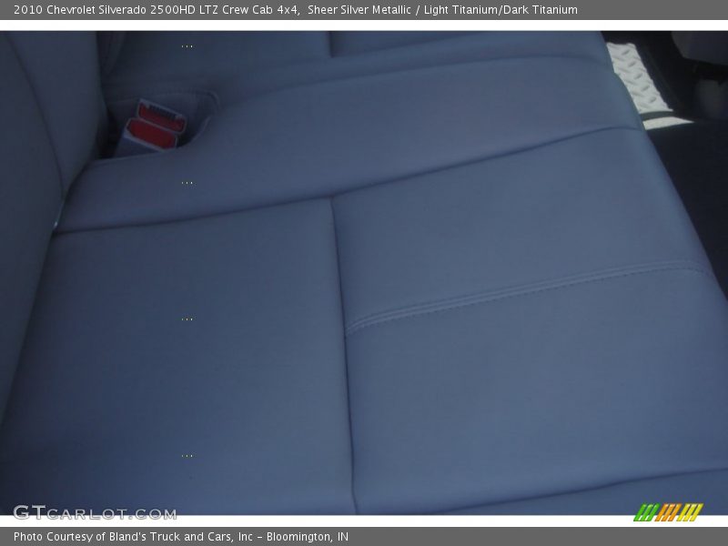 Sheer Silver Metallic / Light Titanium/Dark Titanium 2010 Chevrolet Silverado 2500HD LTZ Crew Cab 4x4
