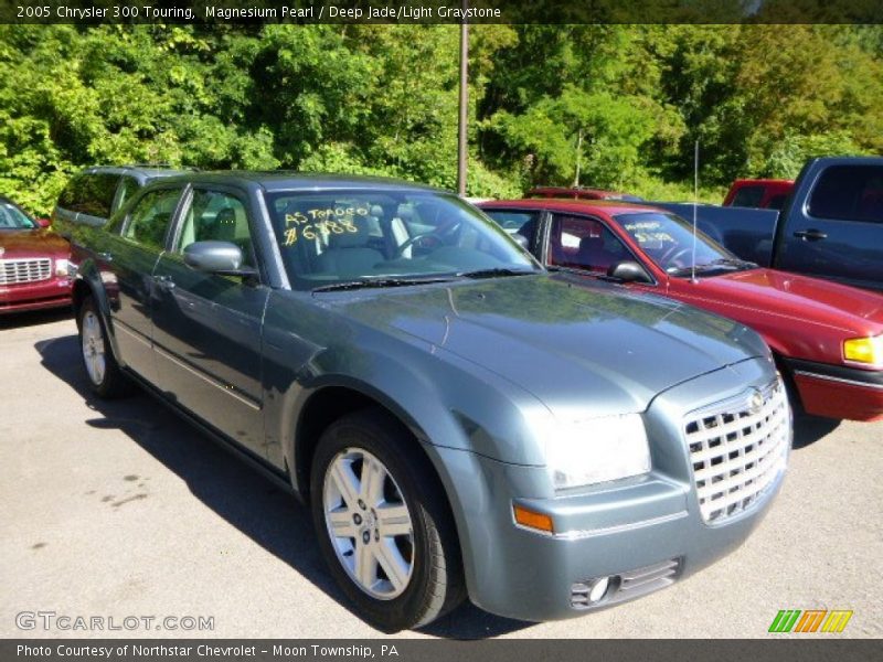 Magnesium Pearl / Deep Jade/Light Graystone 2005 Chrysler 300 Touring