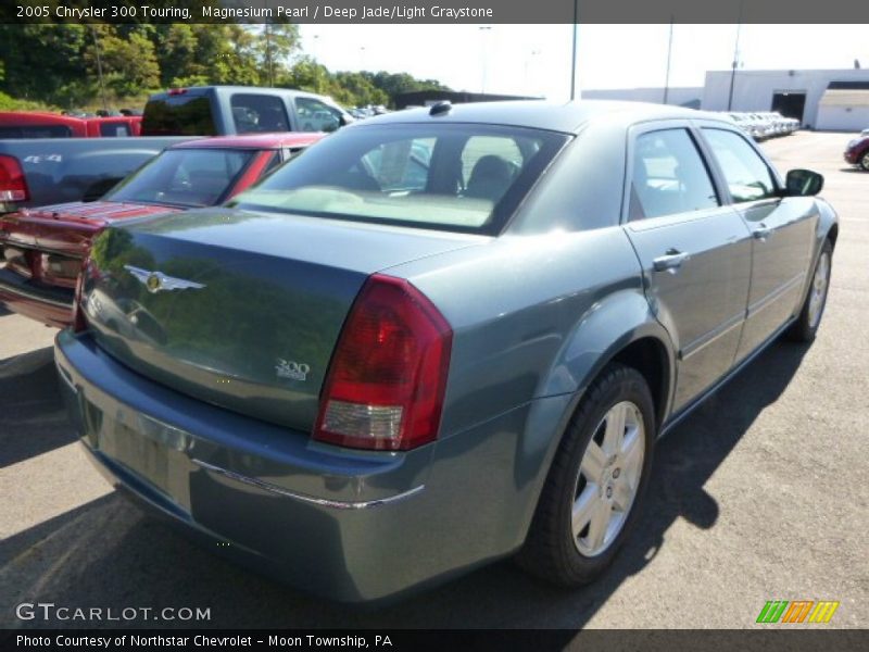 Magnesium Pearl / Deep Jade/Light Graystone 2005 Chrysler 300 Touring