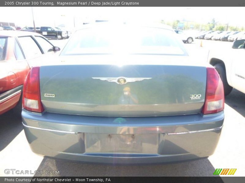 Magnesium Pearl / Deep Jade/Light Graystone 2005 Chrysler 300 Touring