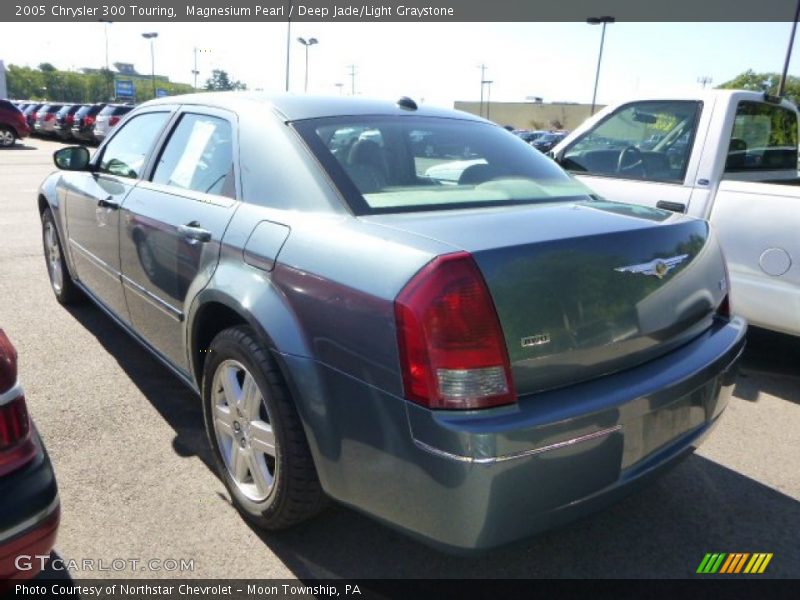 Magnesium Pearl / Deep Jade/Light Graystone 2005 Chrysler 300 Touring