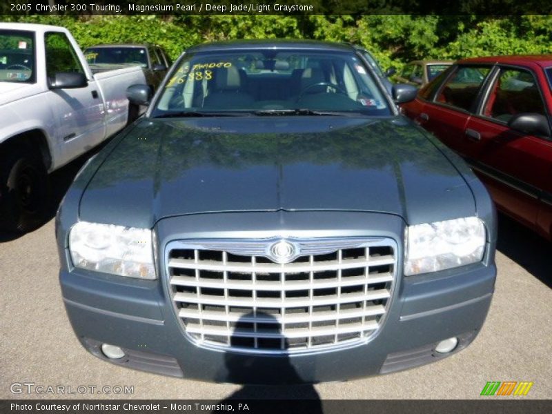 Magnesium Pearl / Deep Jade/Light Graystone 2005 Chrysler 300 Touring