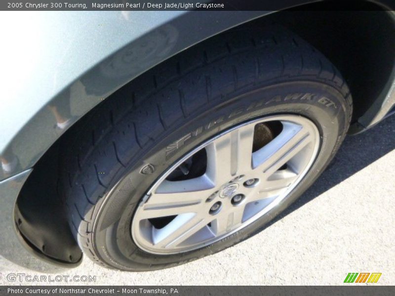 Magnesium Pearl / Deep Jade/Light Graystone 2005 Chrysler 300 Touring