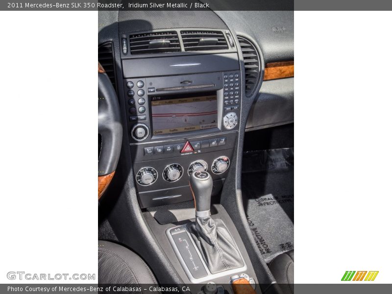 Controls of 2011 SLK 350 Roadster