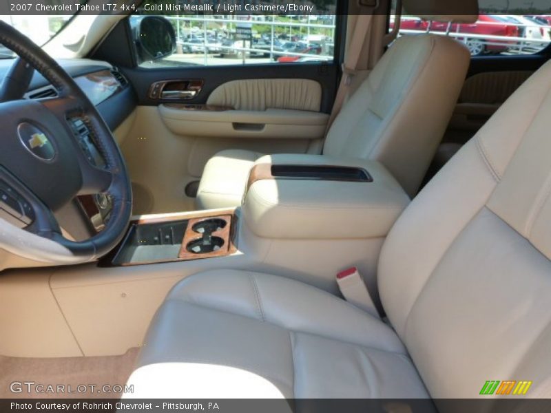 Gold Mist Metallic / Light Cashmere/Ebony 2007 Chevrolet Tahoe LTZ 4x4