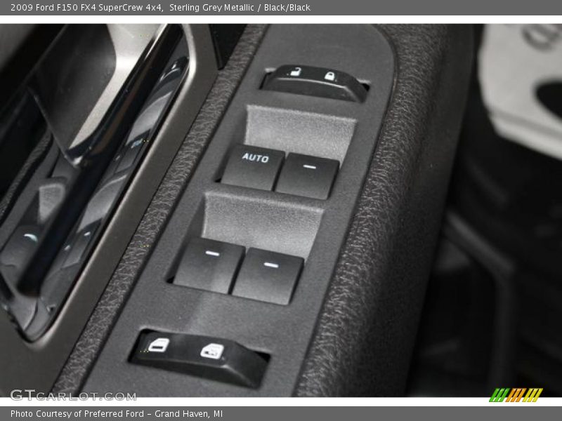 Sterling Grey Metallic / Black/Black 2009 Ford F150 FX4 SuperCrew 4x4