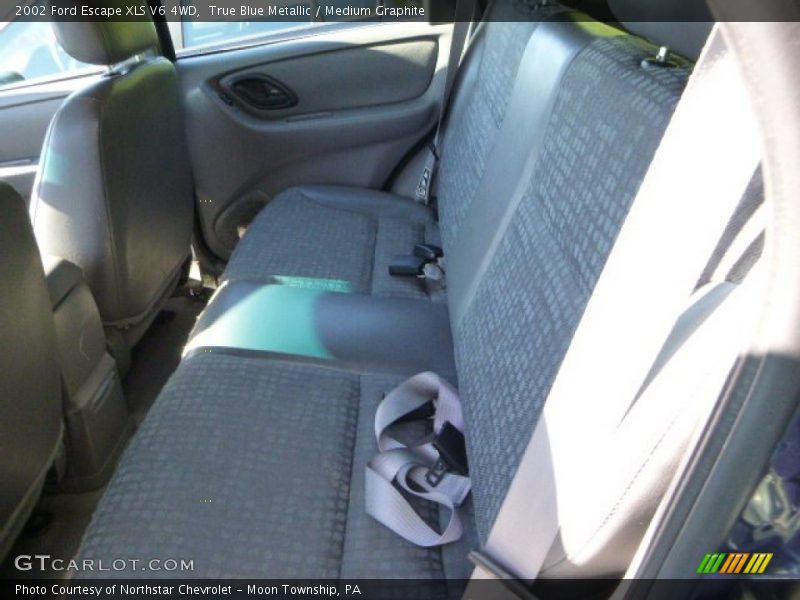 True Blue Metallic / Medium Graphite 2002 Ford Escape XLS V6 4WD