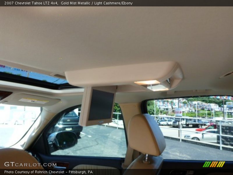 Gold Mist Metallic / Light Cashmere/Ebony 2007 Chevrolet Tahoe LTZ 4x4