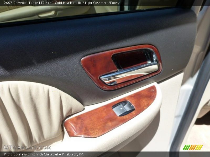 Gold Mist Metallic / Light Cashmere/Ebony 2007 Chevrolet Tahoe LTZ 4x4