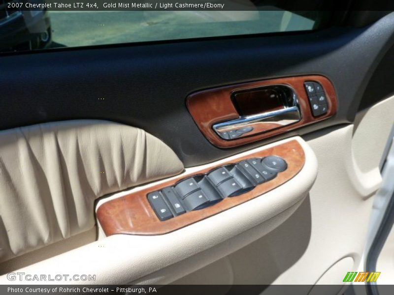 Gold Mist Metallic / Light Cashmere/Ebony 2007 Chevrolet Tahoe LTZ 4x4