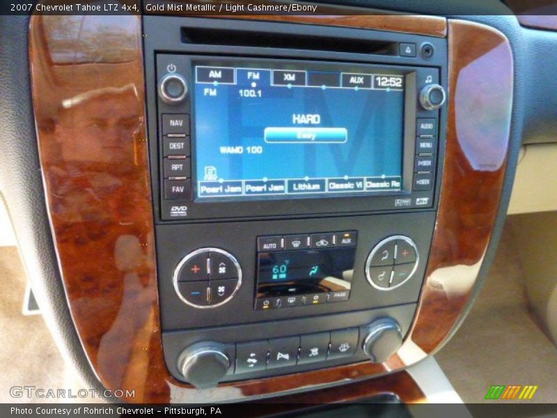Gold Mist Metallic / Light Cashmere/Ebony 2007 Chevrolet Tahoe LTZ 4x4
