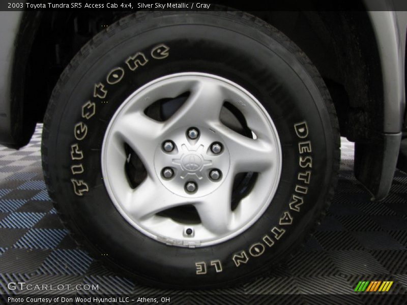 Silver Sky Metallic / Gray 2003 Toyota Tundra SR5 Access Cab 4x4