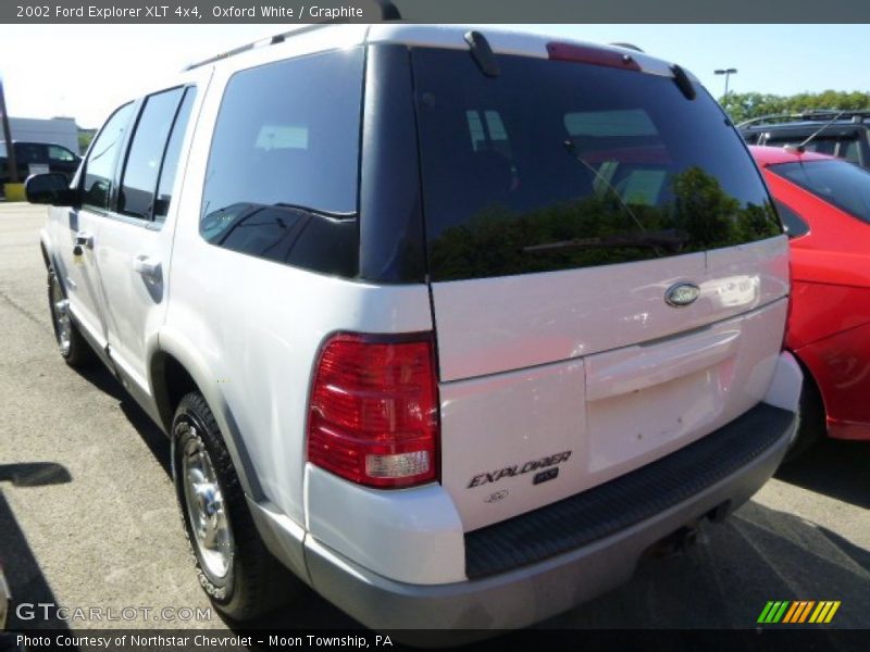 Oxford White / Graphite 2002 Ford Explorer XLT 4x4