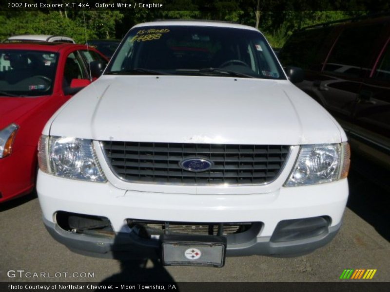 Oxford White / Graphite 2002 Ford Explorer XLT 4x4