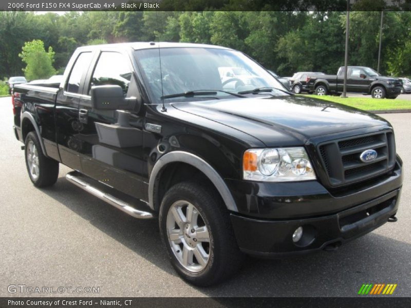 Black / Black 2006 Ford F150 FX4 SuperCab 4x4