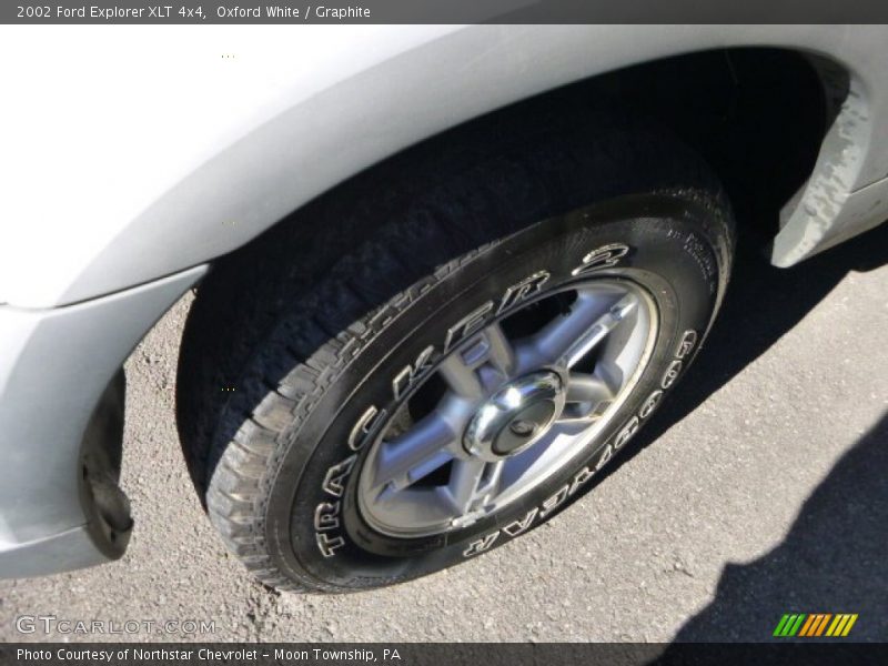Oxford White / Graphite 2002 Ford Explorer XLT 4x4