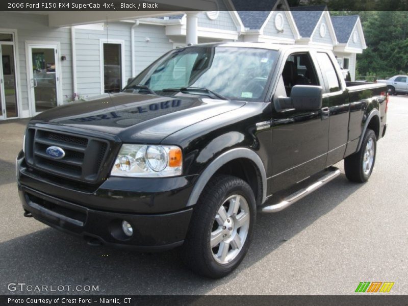 Black / Black 2006 Ford F150 FX4 SuperCab 4x4