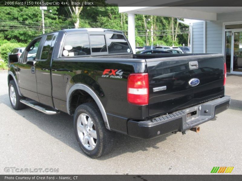 Black / Black 2006 Ford F150 FX4 SuperCab 4x4