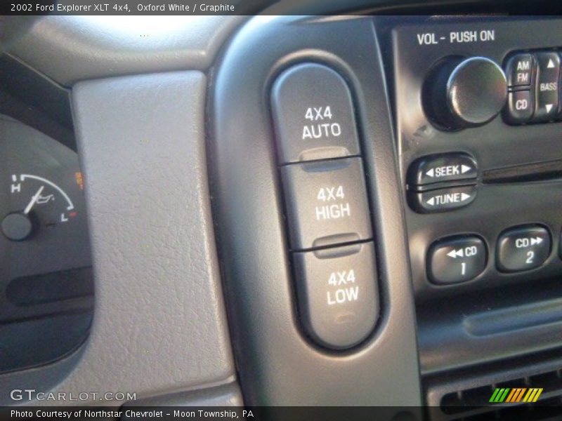 Oxford White / Graphite 2002 Ford Explorer XLT 4x4