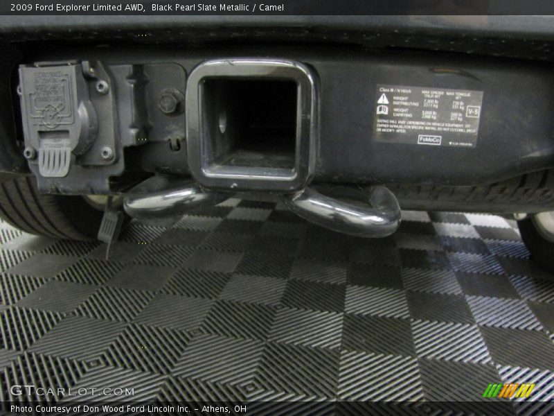 Black Pearl Slate Metallic / Camel 2009 Ford Explorer Limited AWD