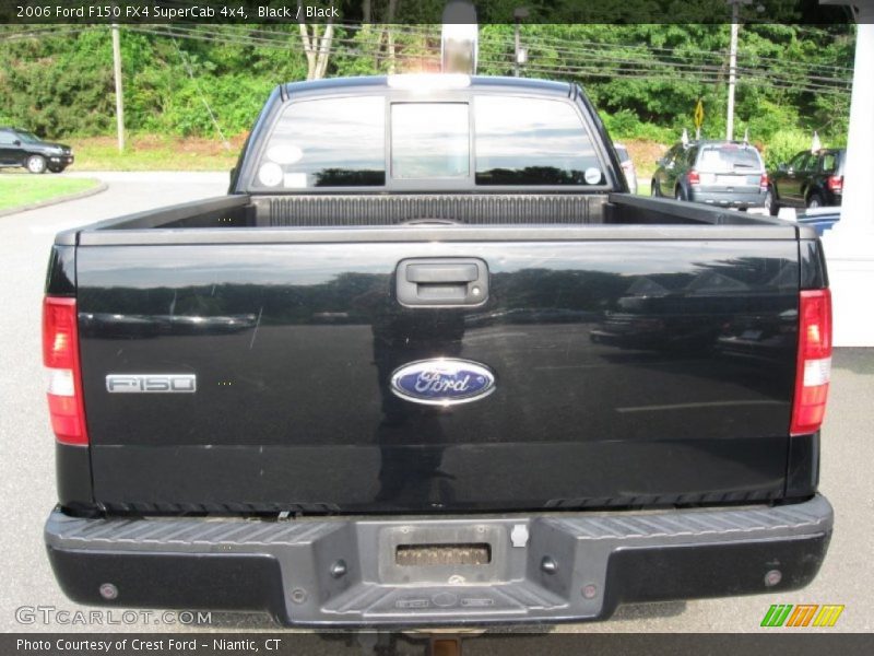 Black / Black 2006 Ford F150 FX4 SuperCab 4x4