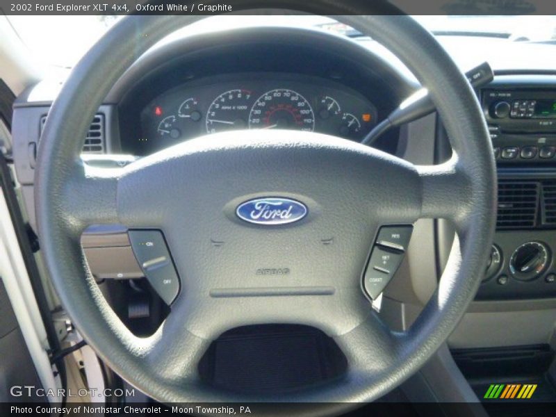 Oxford White / Graphite 2002 Ford Explorer XLT 4x4
